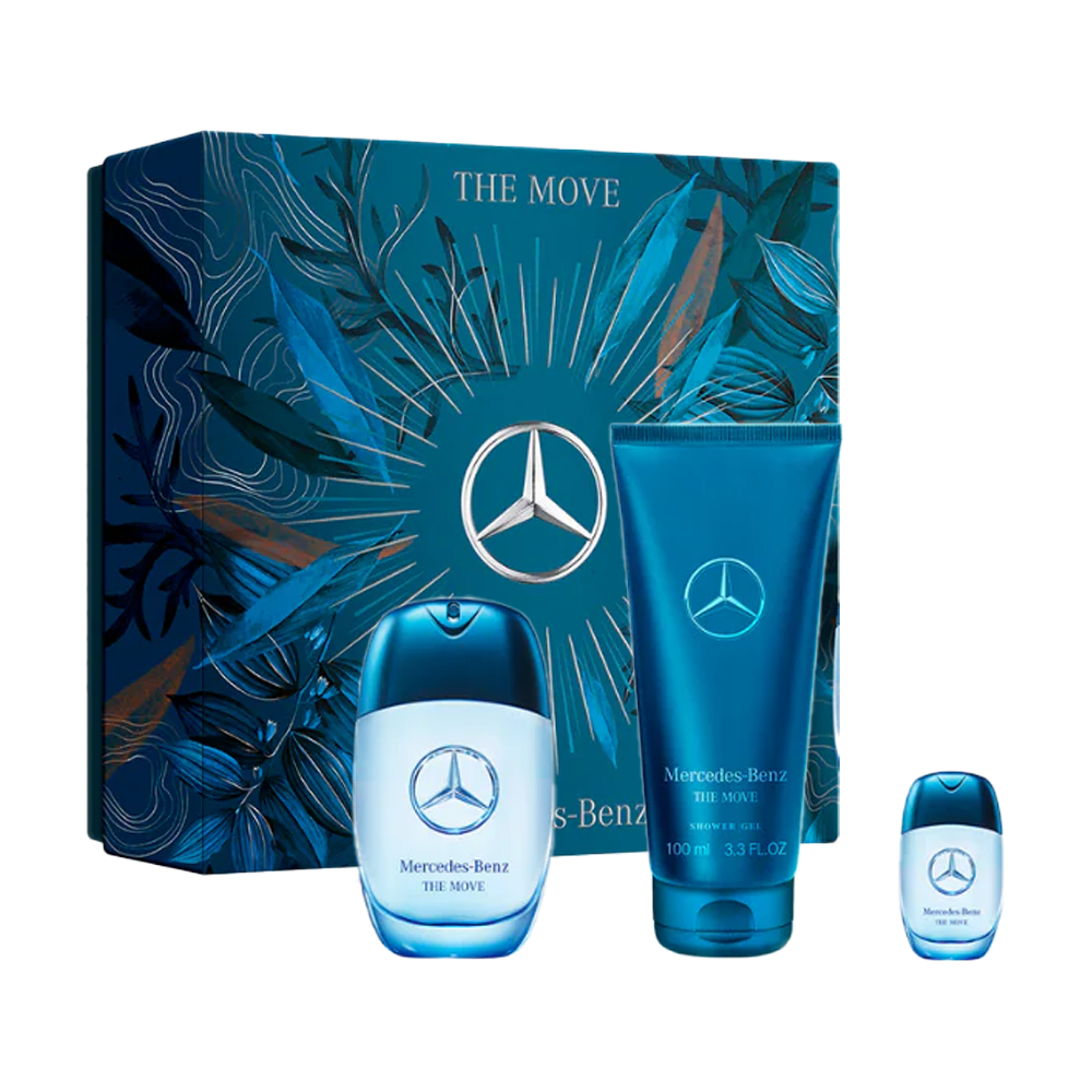 The Move + shower gel by Mercedes Benz Eau de Toilette 10…
