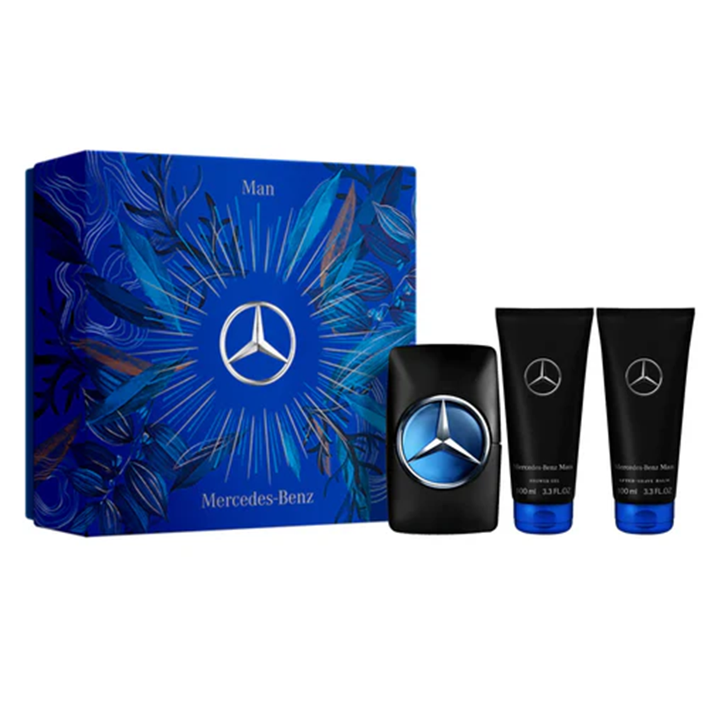 Man + After shave balm + shower gel by Mercedes Benz Eau…
