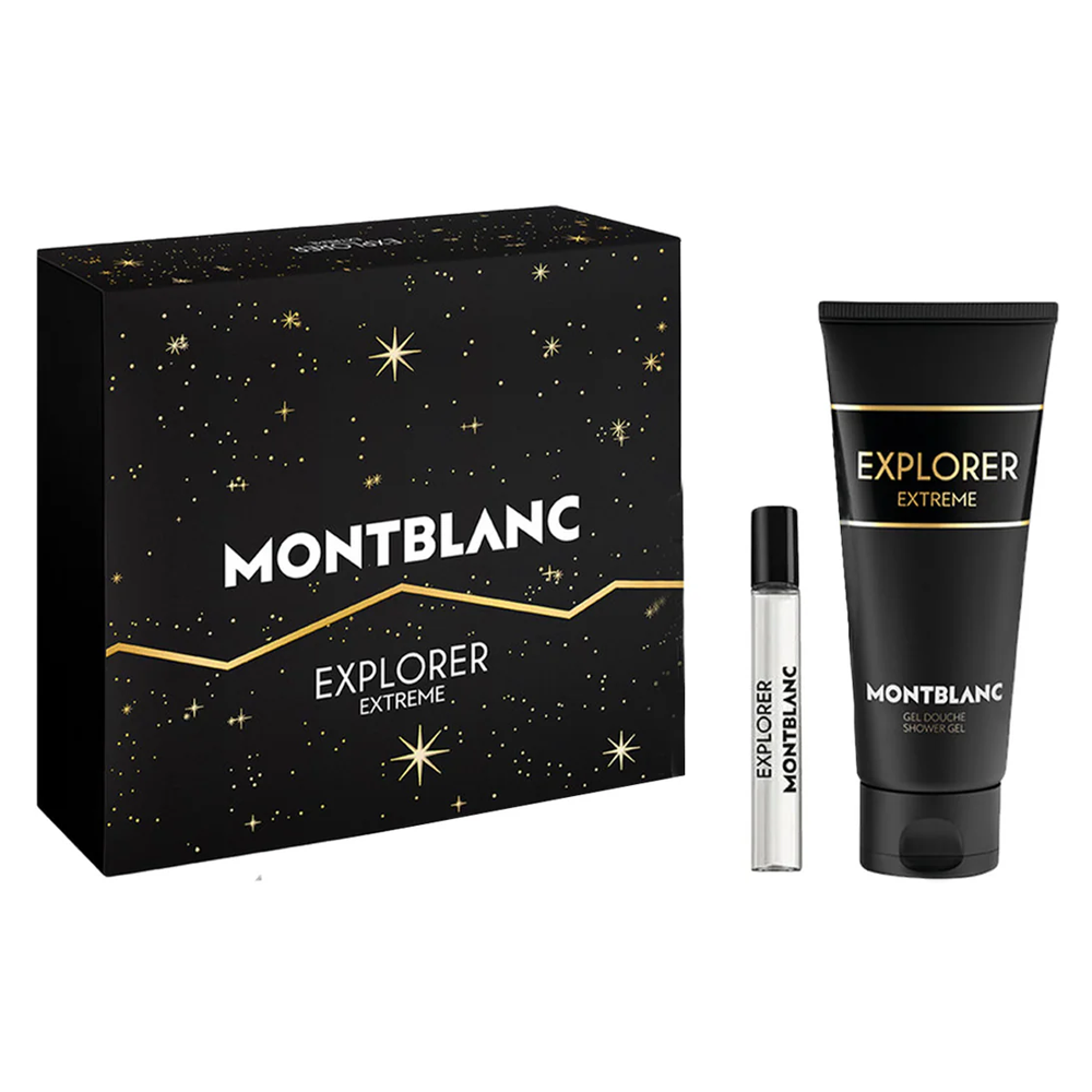 Explorer Extreme + Shower Gel by Mont Blanc Parfum 7.5 ml…