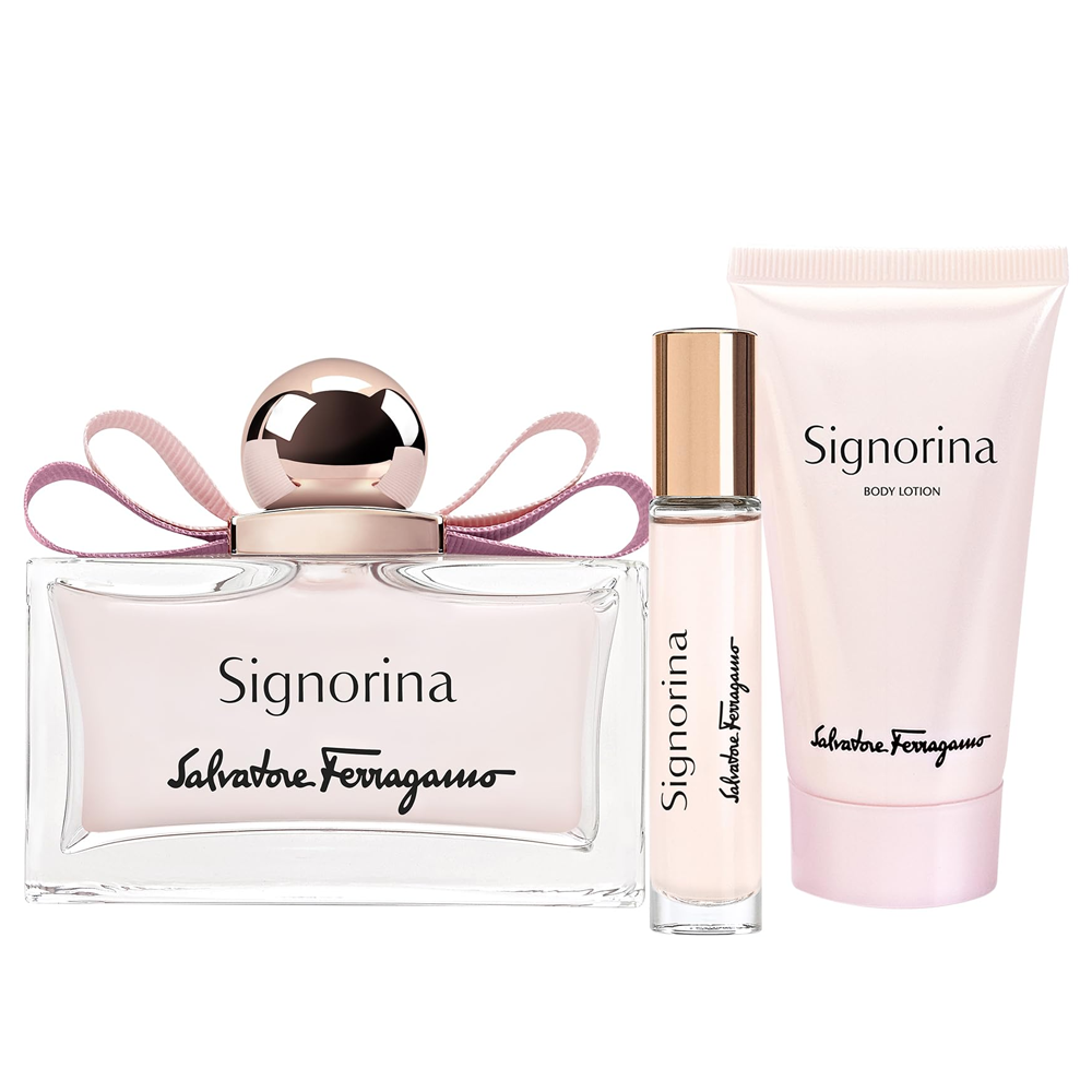 Signorina + body lotion by Salvatore Ferragamo Eau de Par…