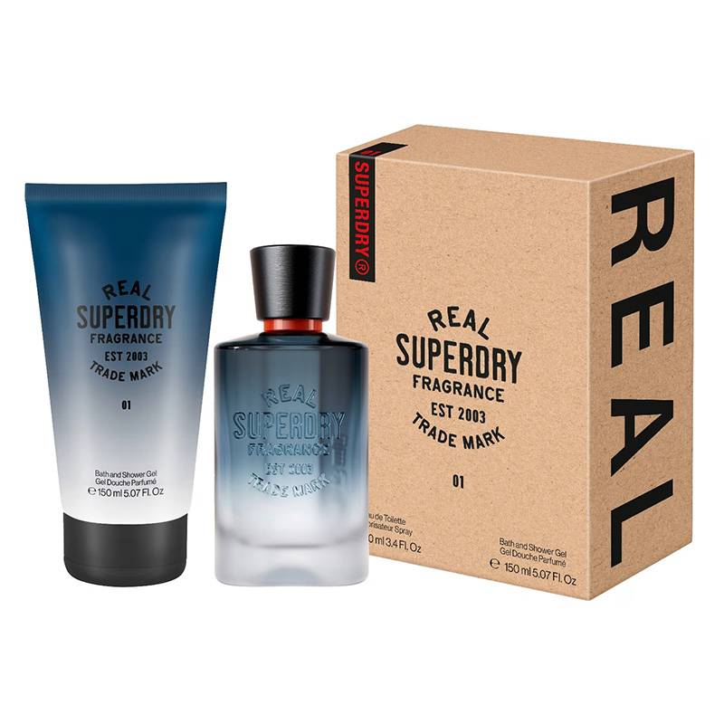 Superdry Real Superdry 01 + Bath & shower gel 100 ml | Br…