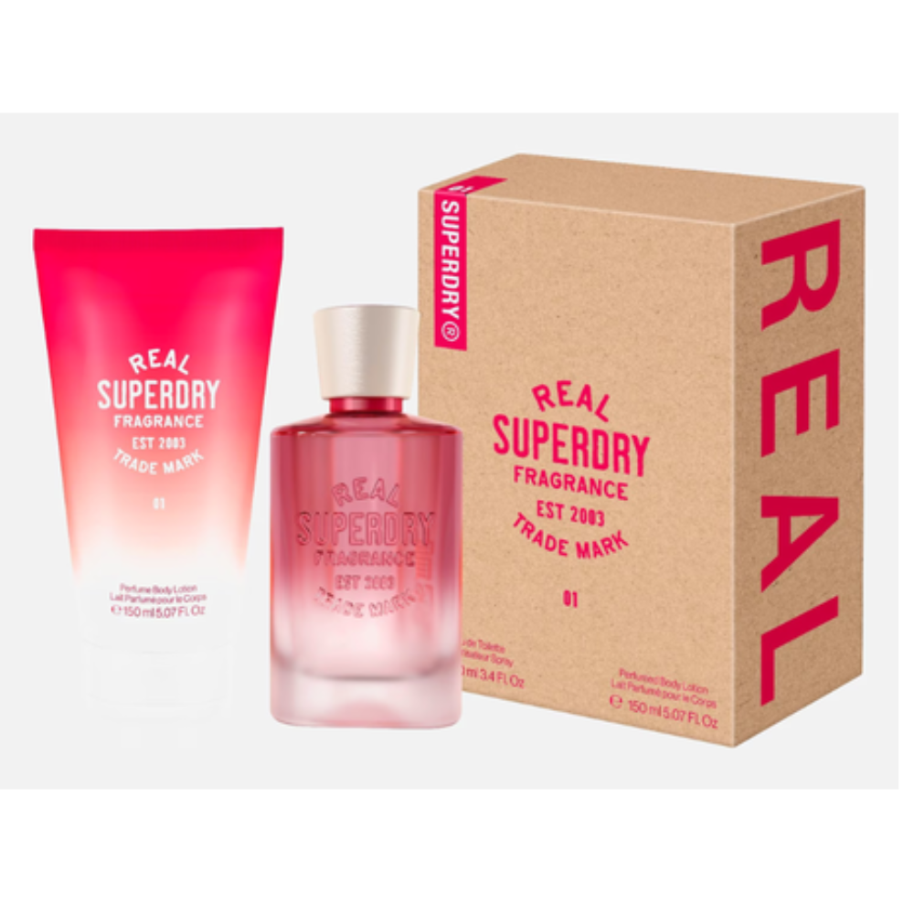 Real Superdry 01 + body lotion