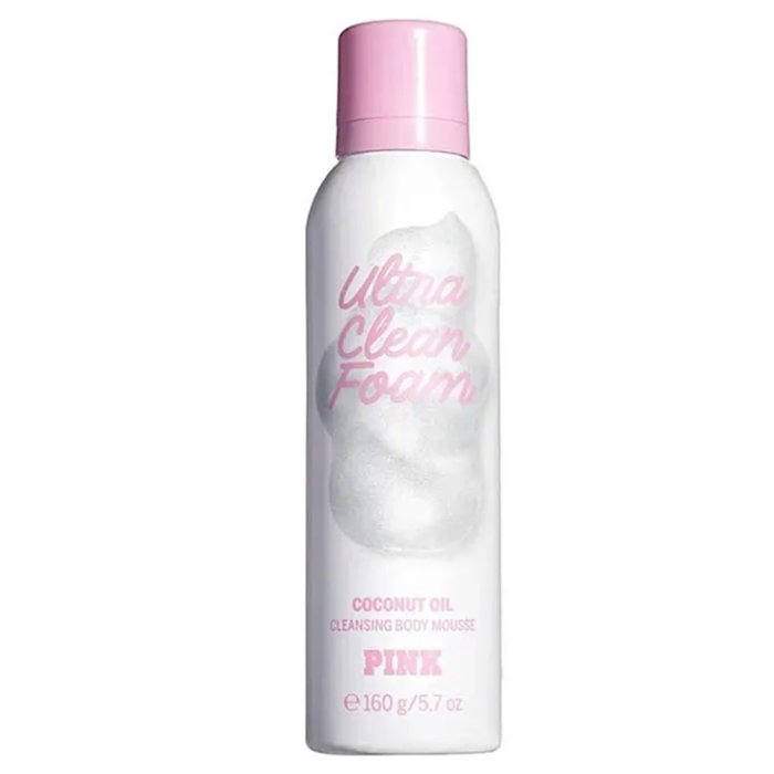 Pink Ultra Clean Foam Coconut Oil Body Mousse
