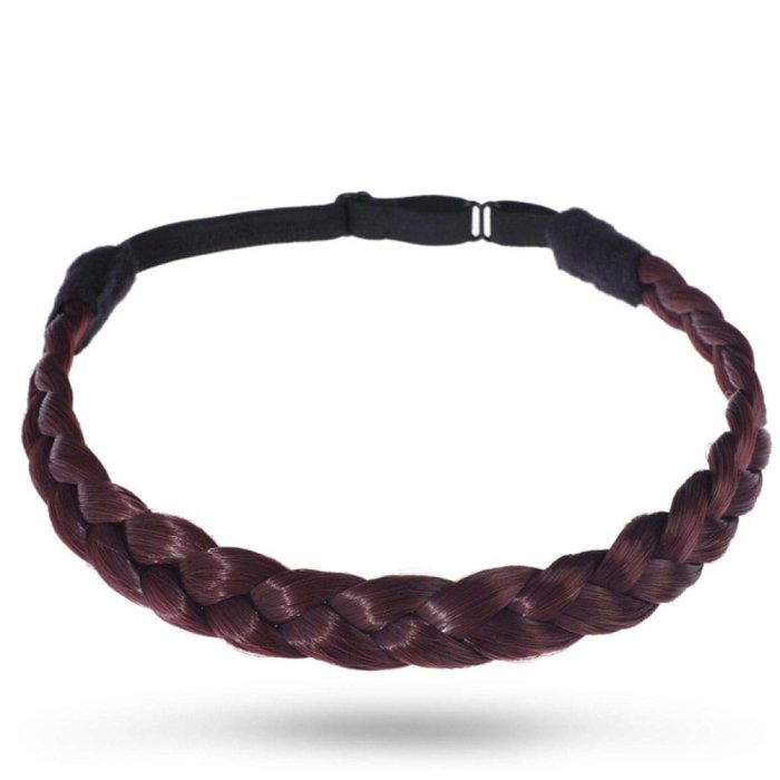 Pop Dark Chocolate Two Braid Extension 15inch by Hairdo 1…