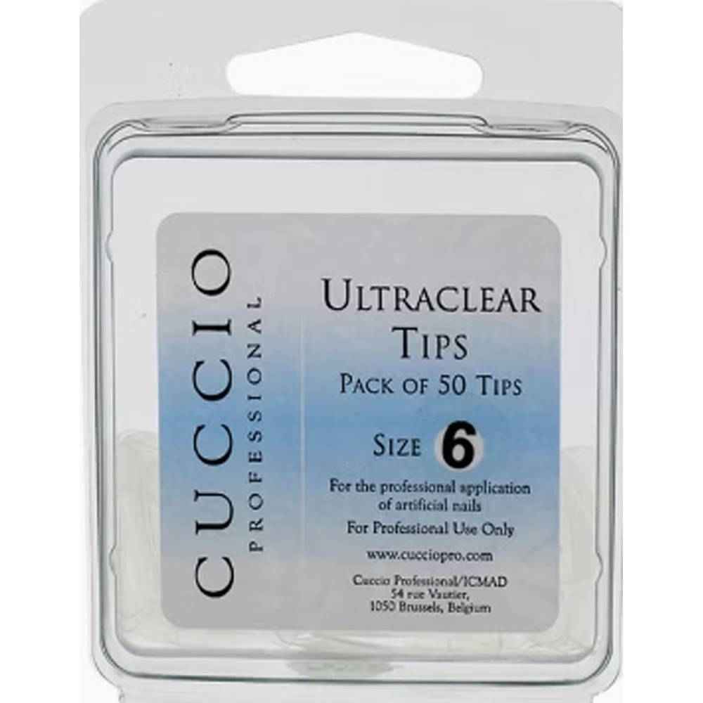 Ultraclear Tips 6 Acrylic Nails