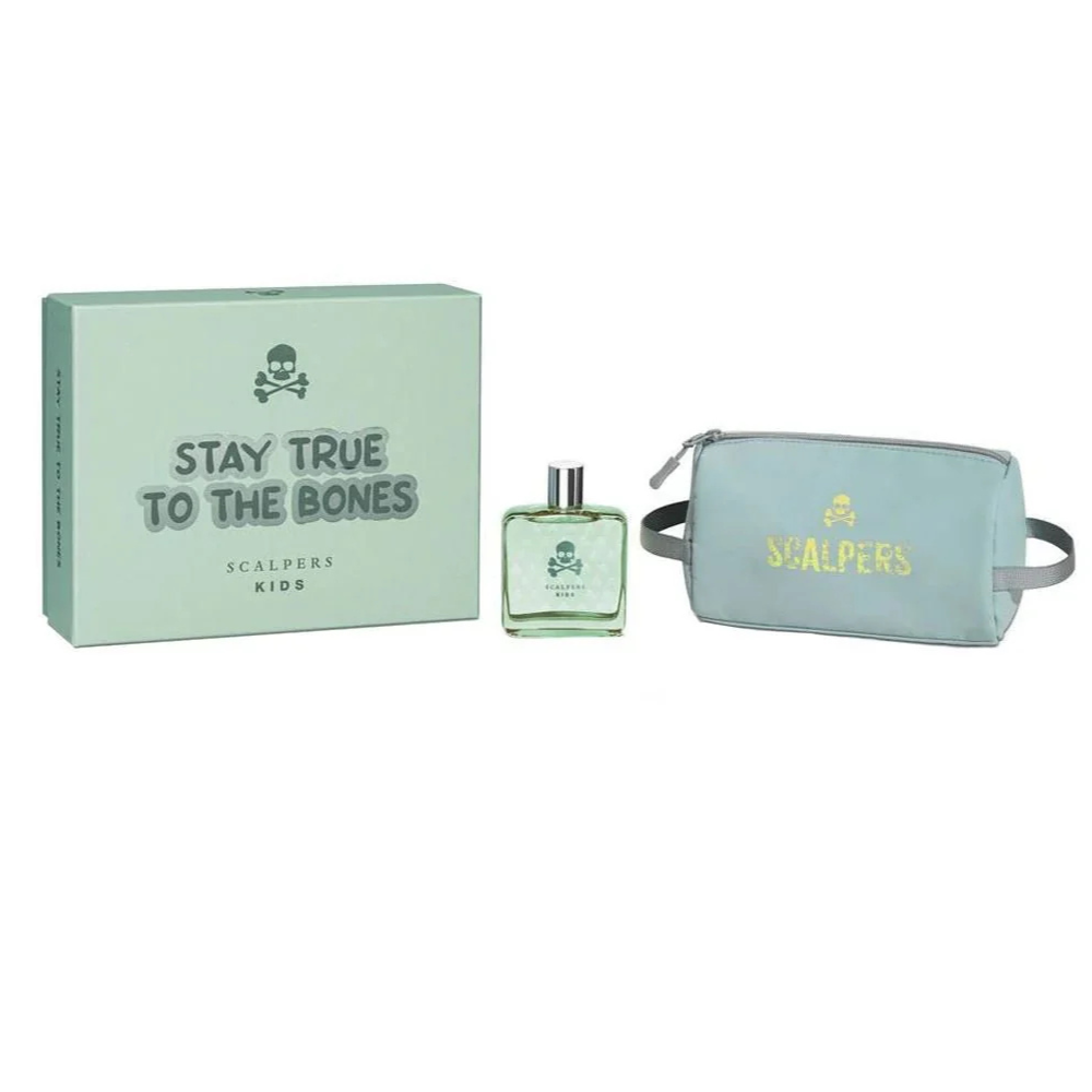 Kids Boy + Travel Bag by Scalpers Eau de Toilette 100 ml…
