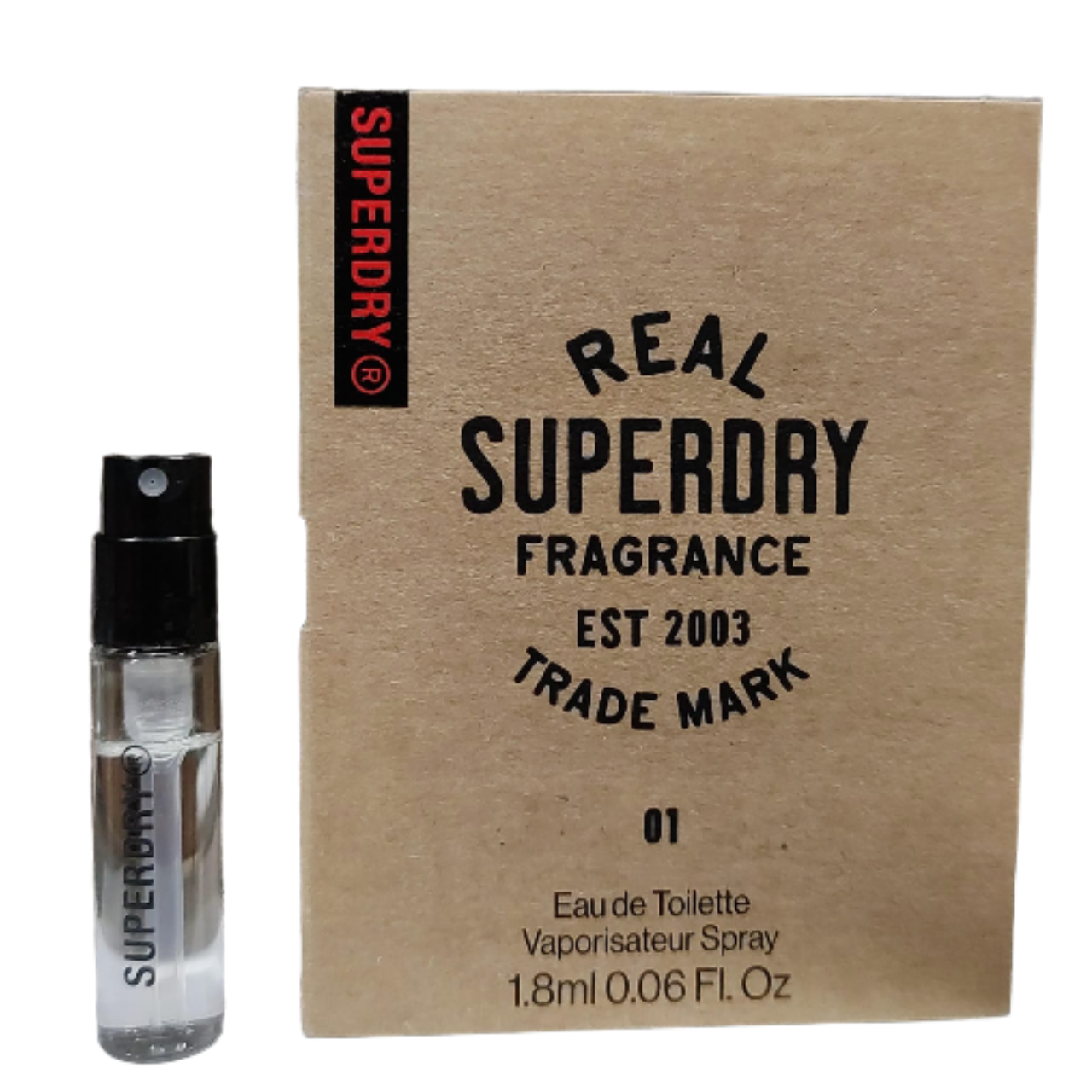 Real Superdry 01 by Superdry Eau de Toilette 1.8 ml | UAE
