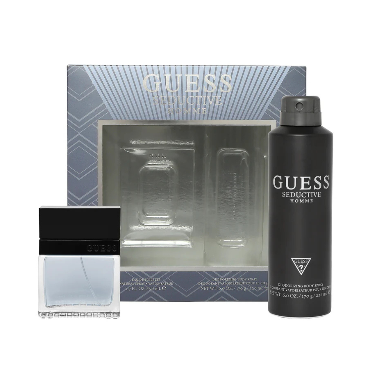 Seductive Homme + Body Spray by Guess Eau de Toilette 50…