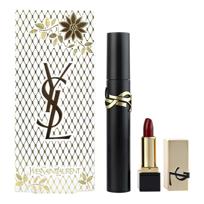 Lash Clash Mascara + Rouge Pur Couture Lipstick by Yves S…