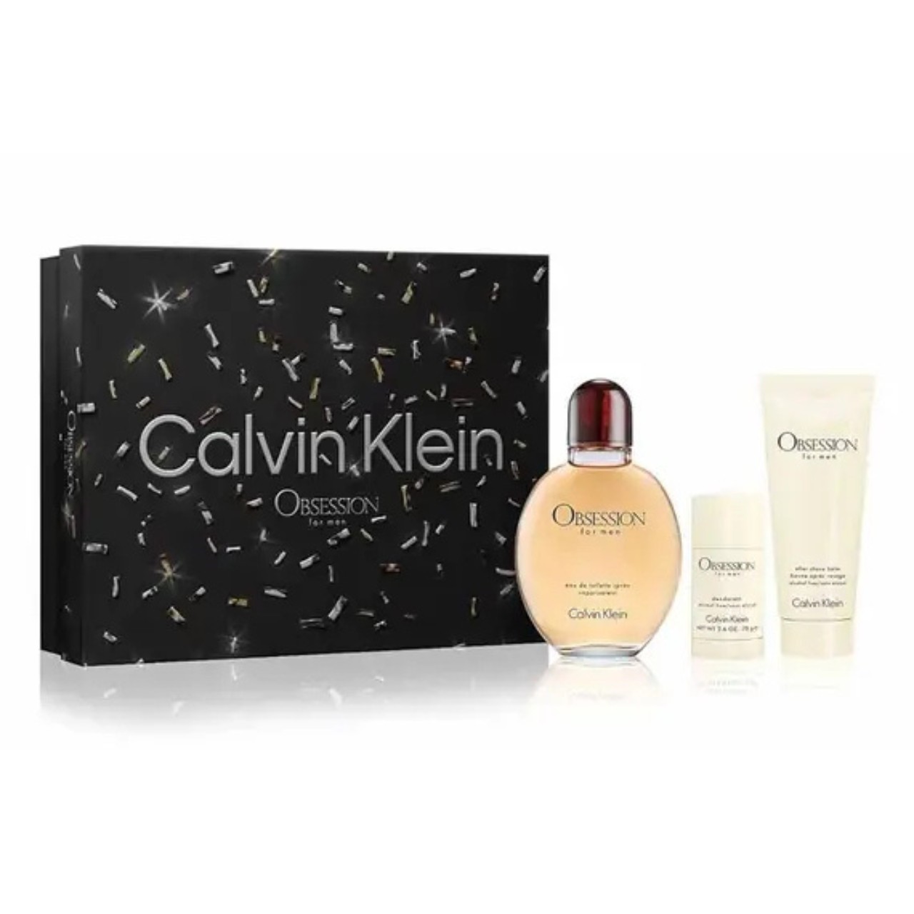 وبسيسجن + بلسم بعد الحلاقة + ديو ستيك من Calvin Klein Eau…