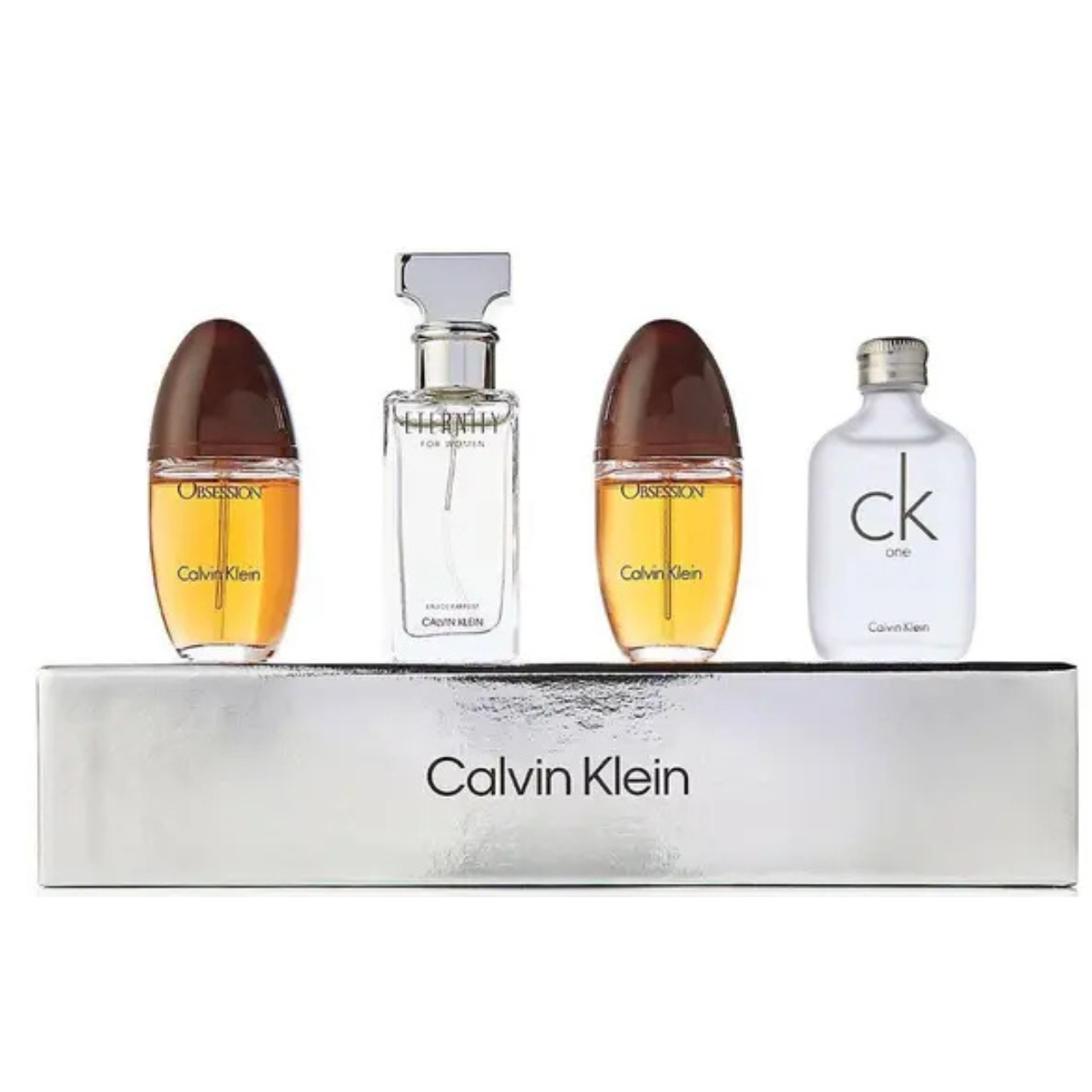 For Women (Obsession + Eternity + Escape) + ( Ck One) by…