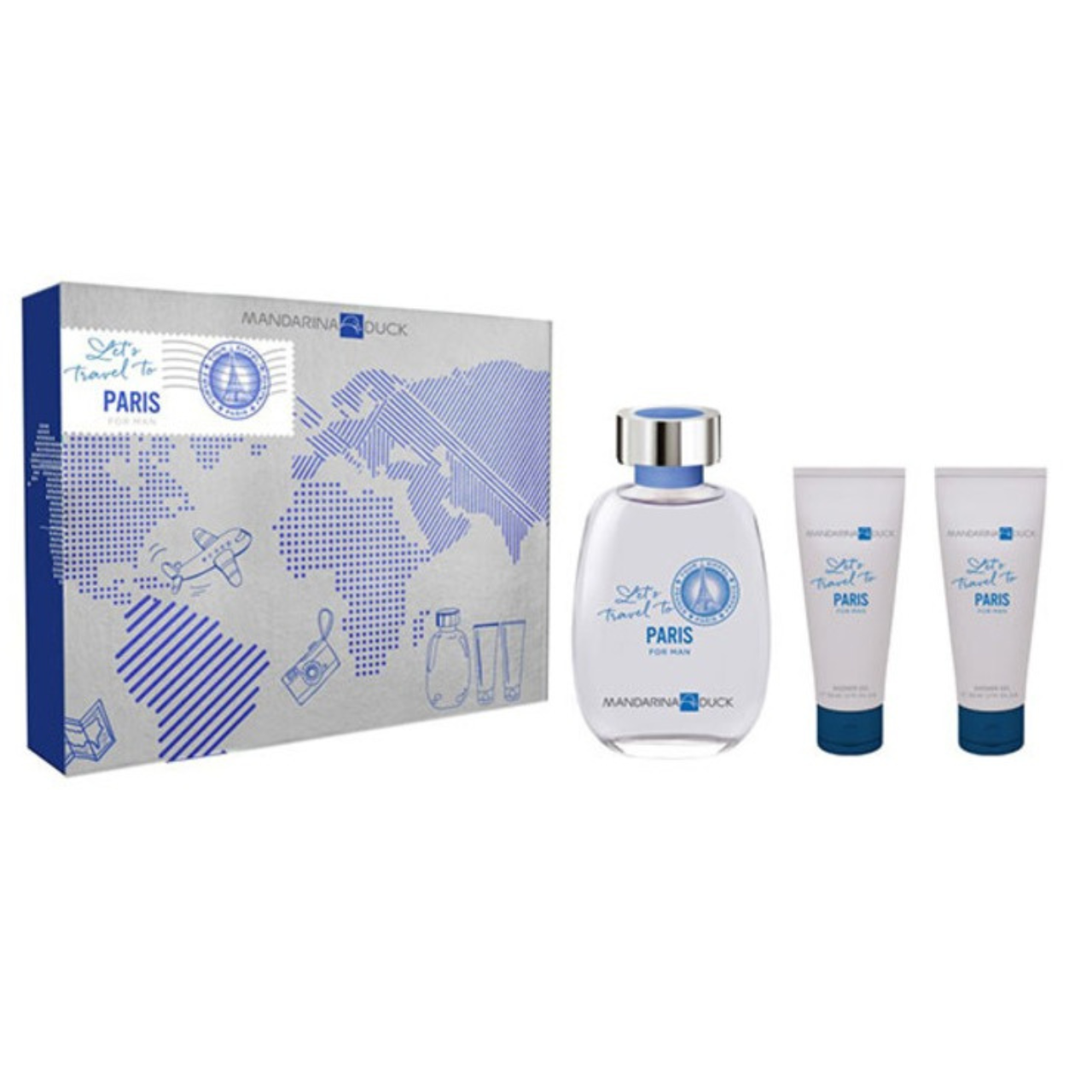 Let'S Travel To Paris + Shower Gel by Mandarina Duck Eau…