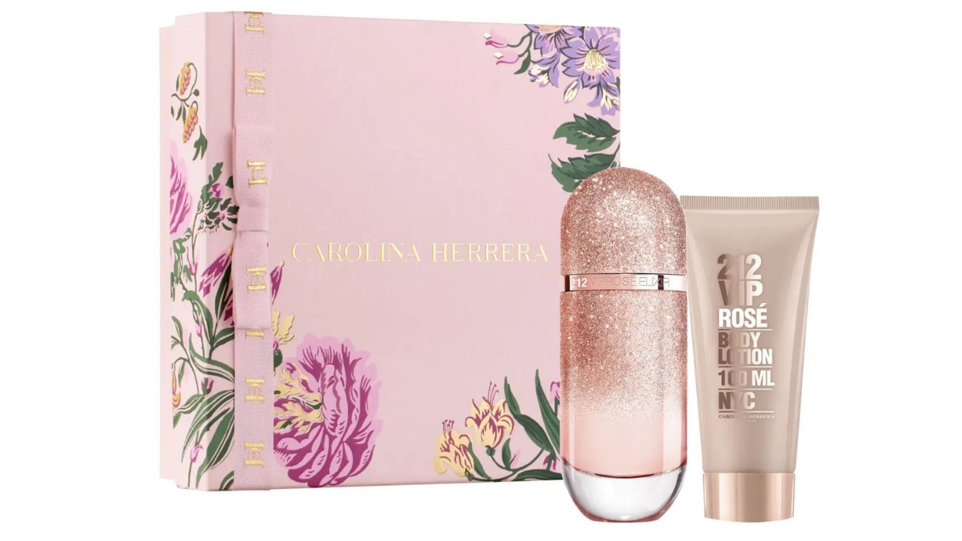 212 Vip Rose Elixir + Body Lotion by Carolina Herrera Eau…