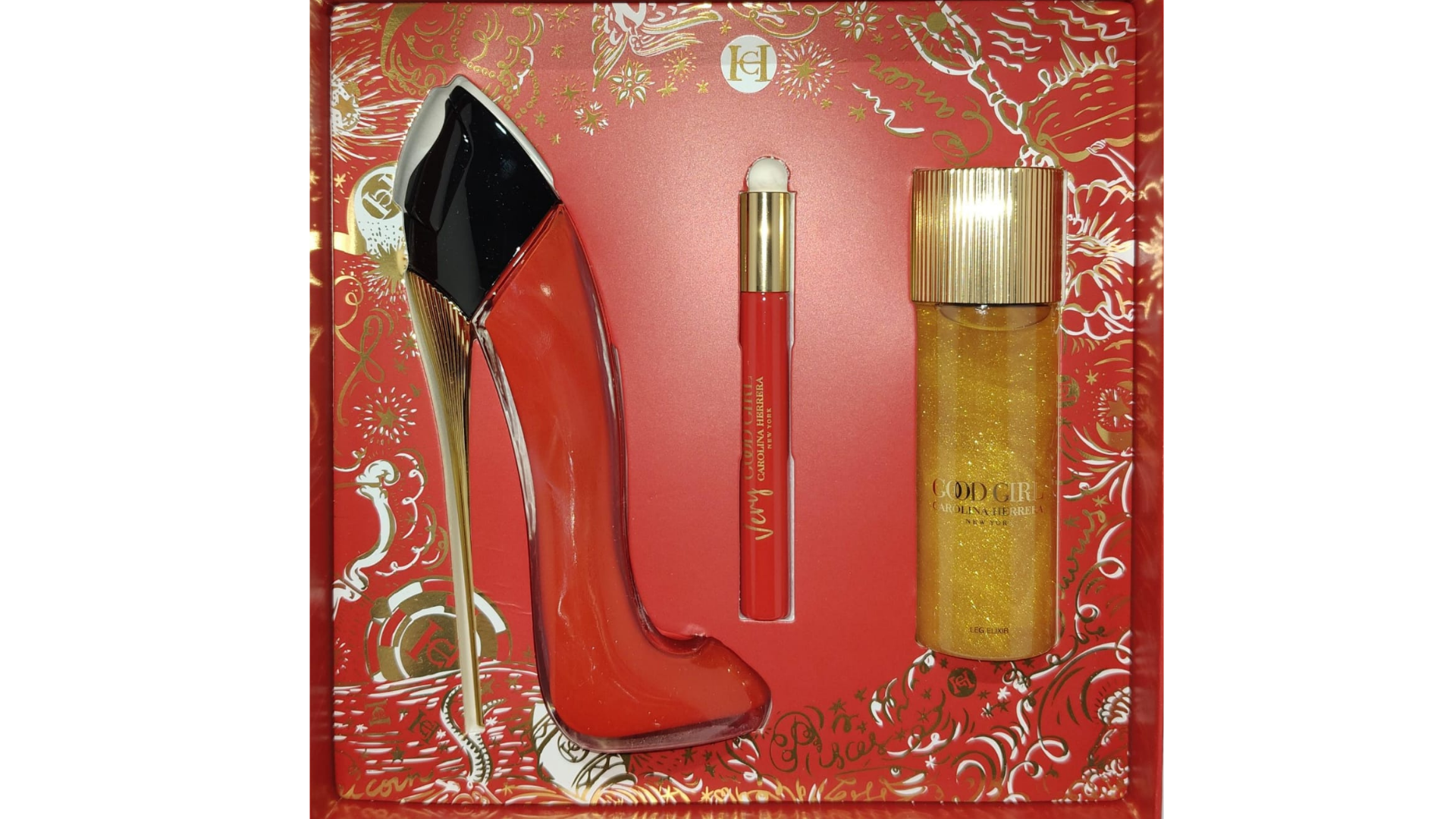 فيراي غود غيرل + ليغ بودي أويل من Carolina Herrera Eau de…