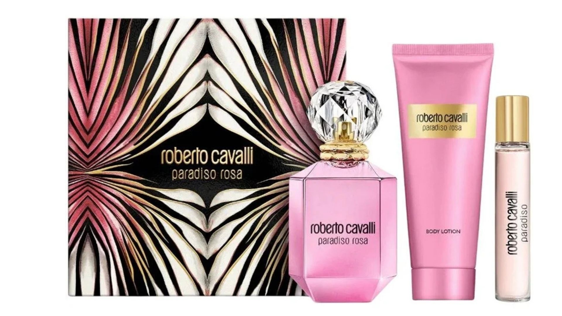 Paradiso Rosa + Body Lotion by Roberto Cavalli Eau de Par…