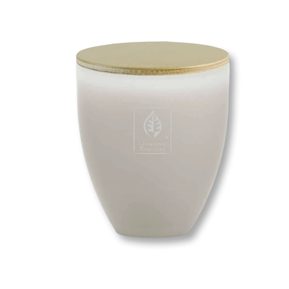 White Musk Scented Candle in Glass
