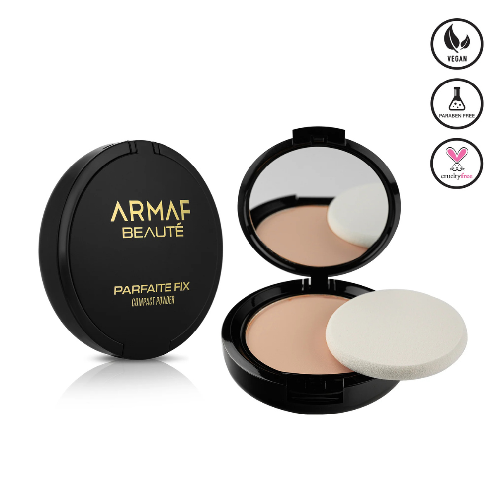Beaute Parfaite Fix Compact - 02 Porcelain Powder by Arma…