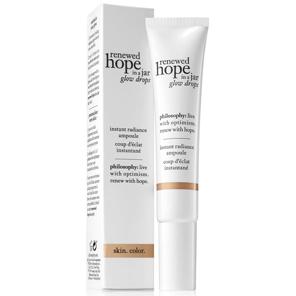 Renewed Hope In A Jar Glow Drops Skin Serum by Philosophy…