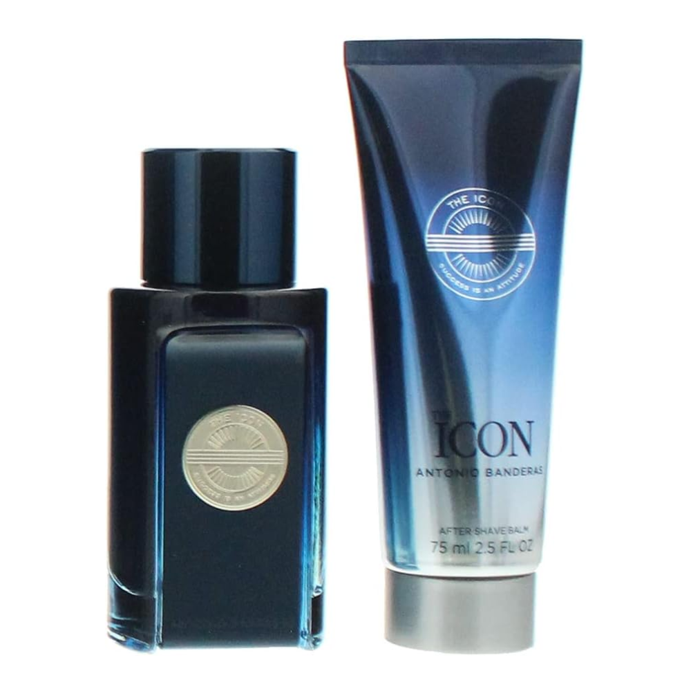 The Icon + After Shower Gel by Antonio Banderas Eau de To…