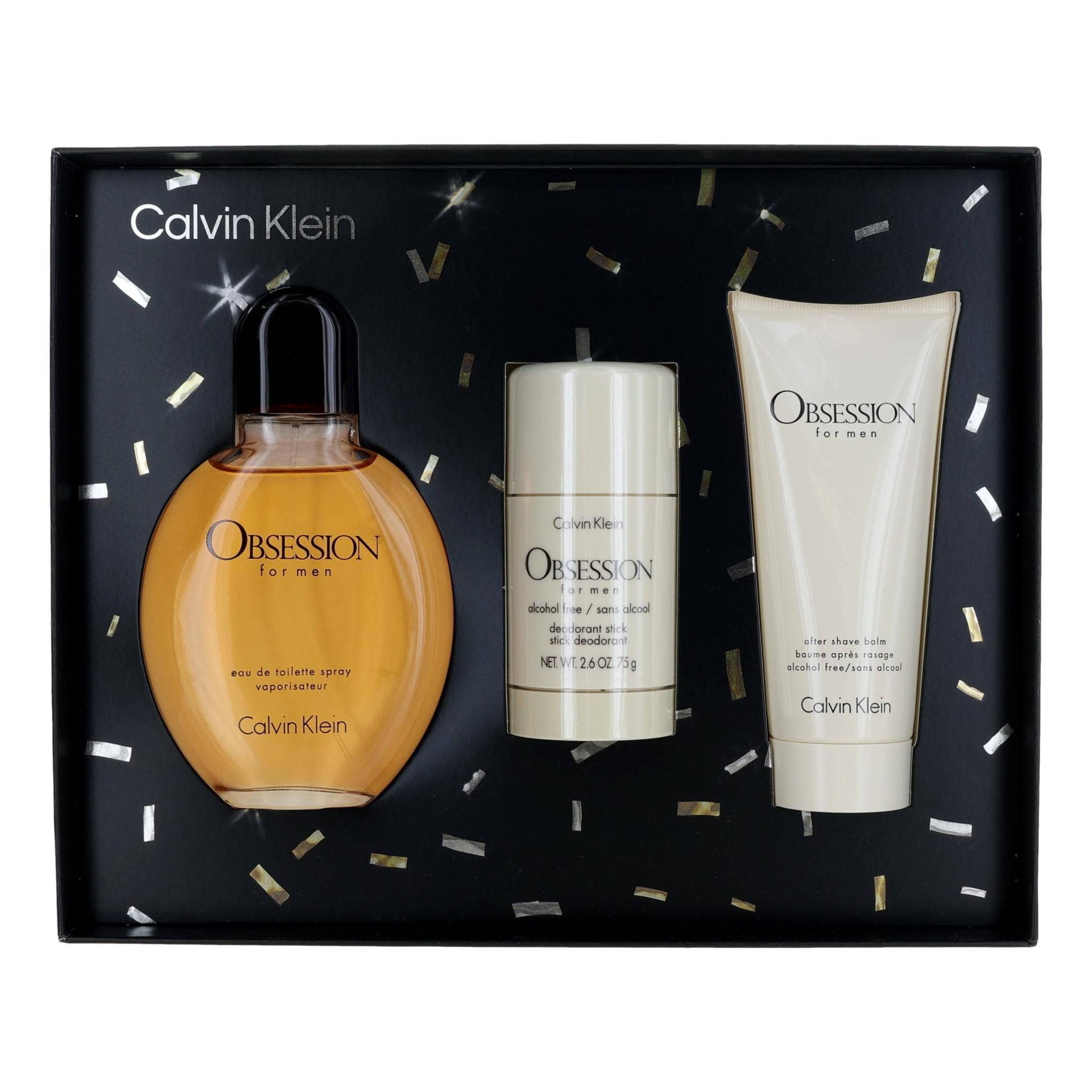 Obsession + After Shave Balm + Deo Stick by Calvin Klein…