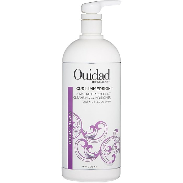 Curl Immersion Low-Lather Coconut Cleansing Hair Conditio…