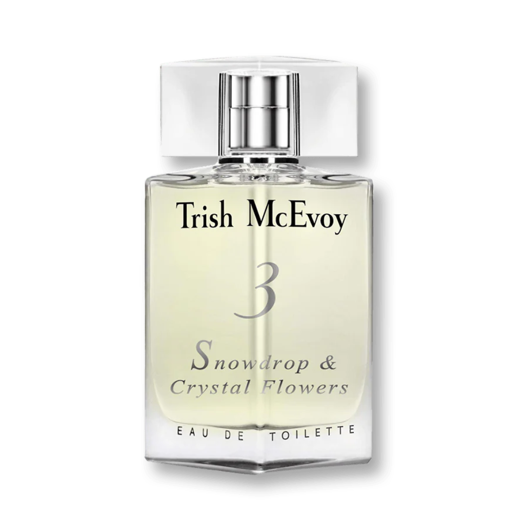 3 Snowdrop & Crystal Flowers by Trish Mcevoy Eau de Toile…