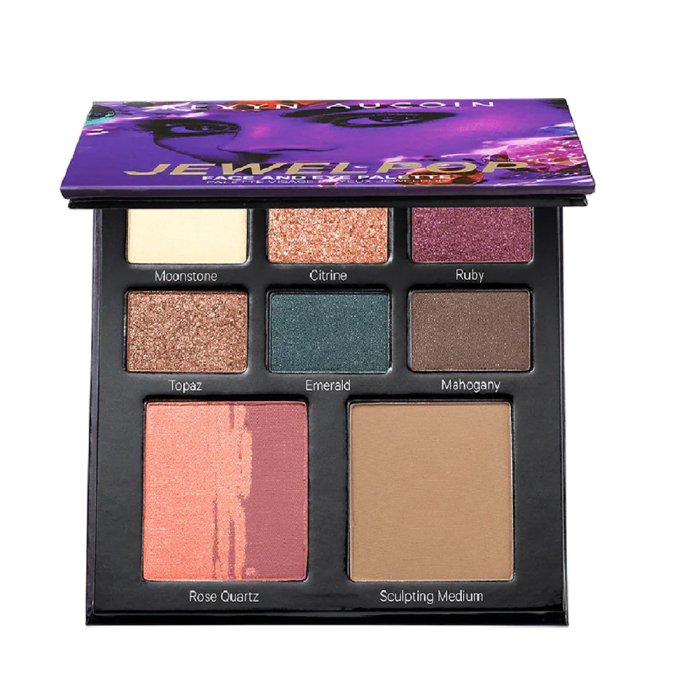 Jewelpop Eyeshadow + Sculpting Powder + Highlighter & Blush Face & Eye Palette