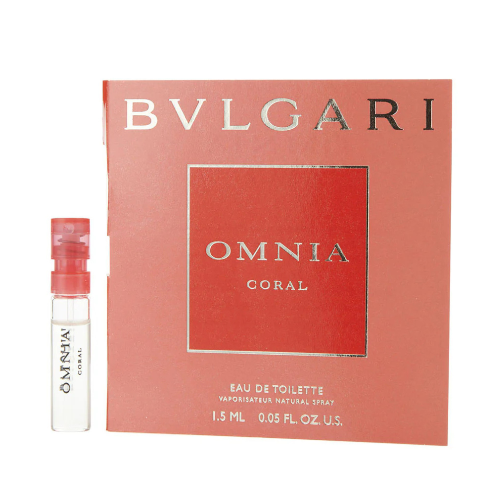 ومنيا كورال من Bvlgari Eau de Toilette 1.5 ml | الإمارات