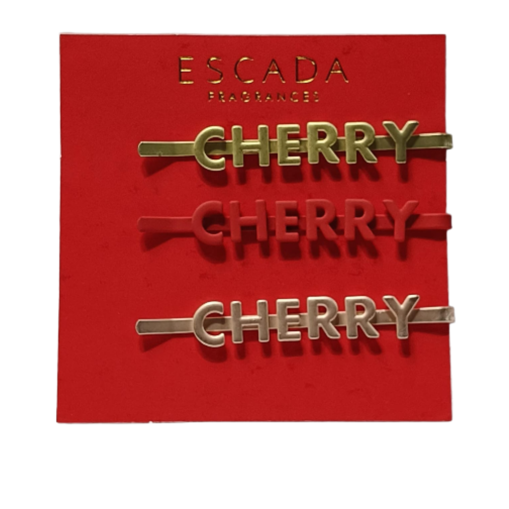 Cherry Hair Pins
