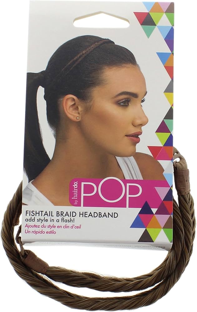Pop Fishtail Braid Headband