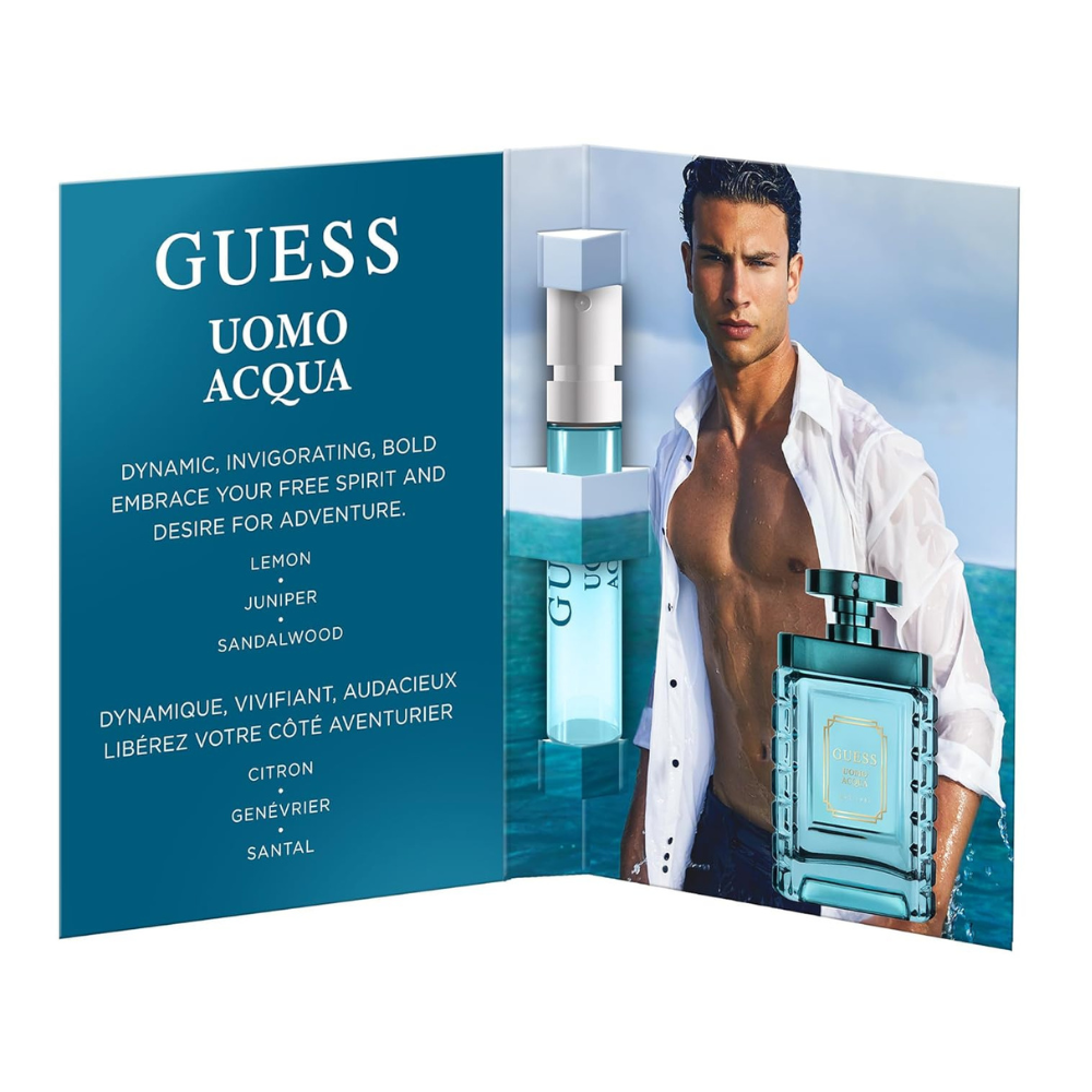 Uomo Acqua by Guess Eau de Toilette 2 ml | UAE