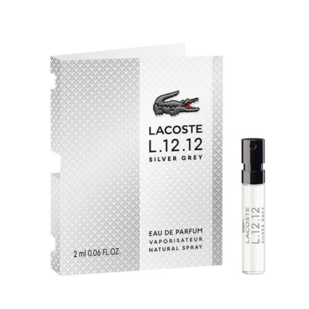 L.12.12 Silver Grey by Lacoste Eau de Parfum 2 ml | UAE
