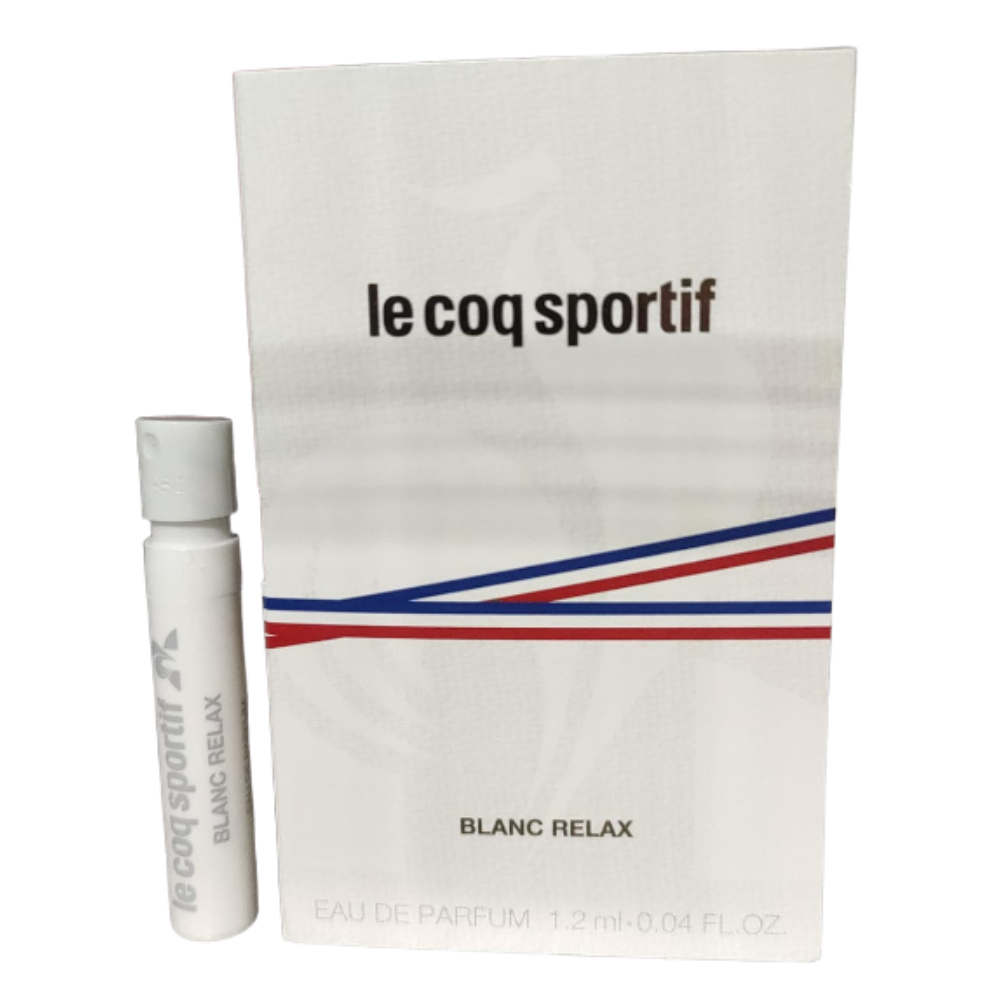 Blanc Relax by Le Coq Sportif Eau de Parfum 1.2 ml | UAE