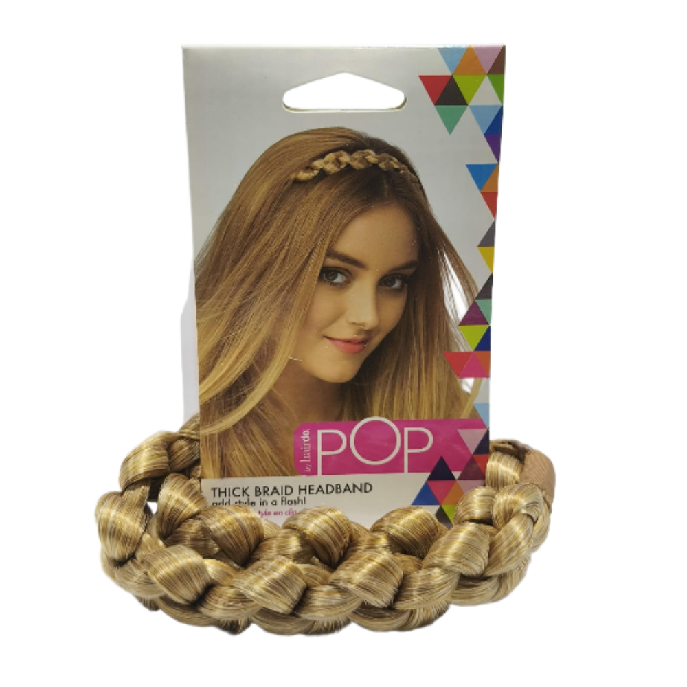 Pop Thick Braid Ginger Blonde Headband