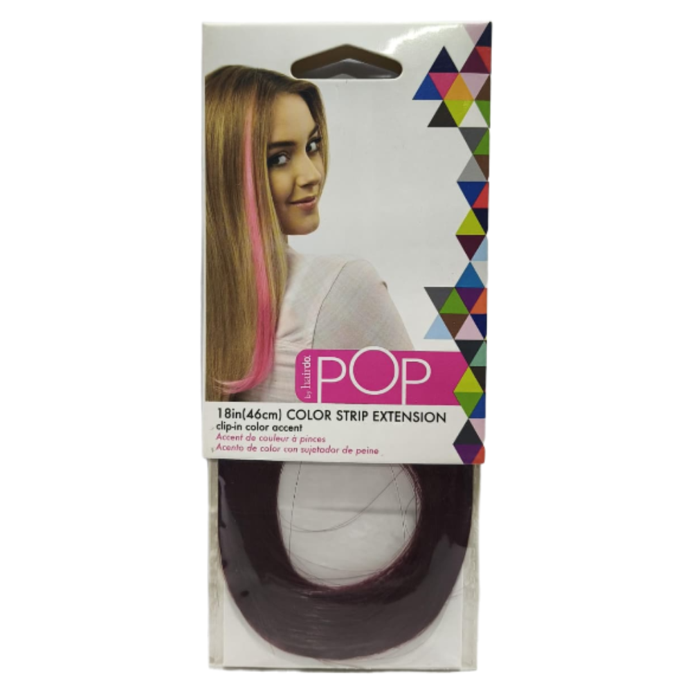 Pop Berry Kiss Color Strip Extension 18inch
