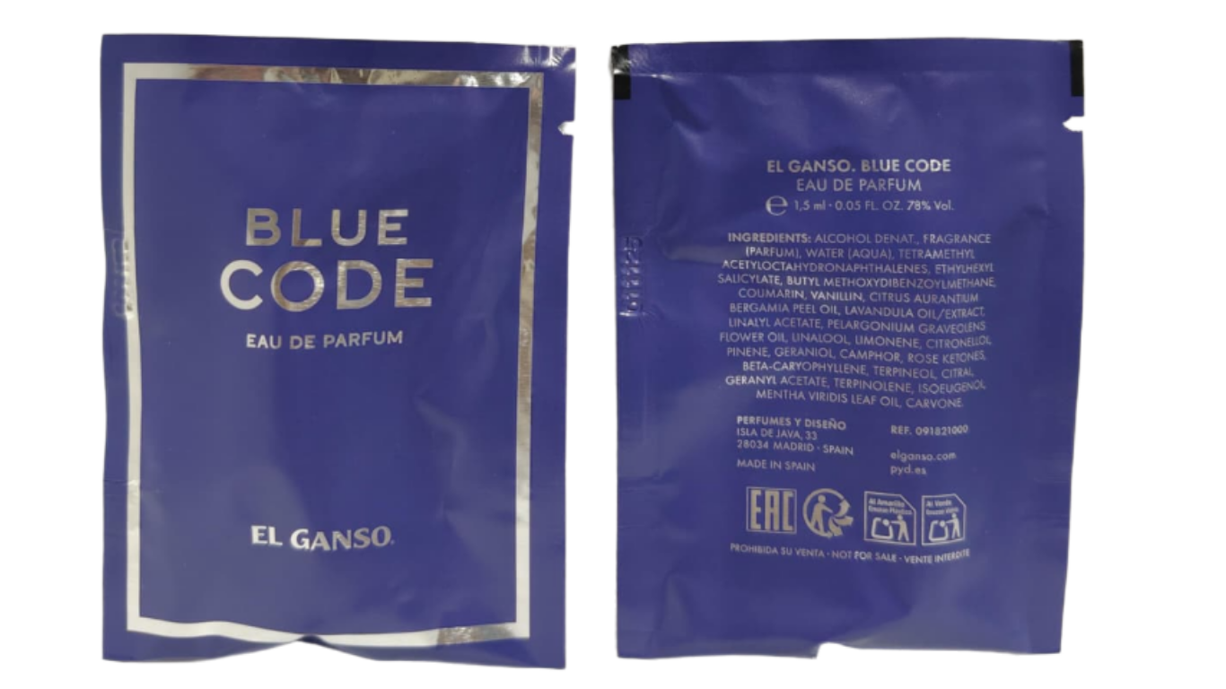 Blue Code by El Ganso Eau de Parfum 1.5 ml | UAE