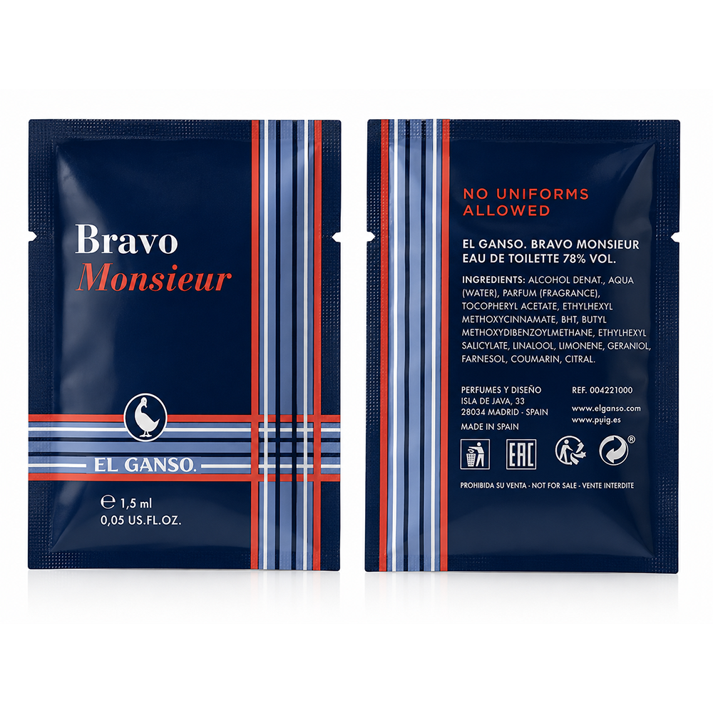 Bravo Monsieur by El Ganso Eau de Toilette 1.5 ml | UAE