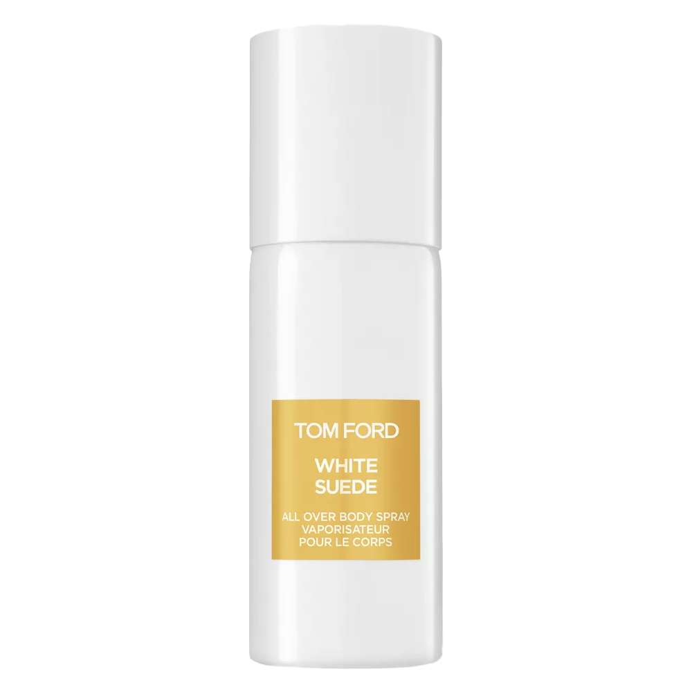 White Suede All Over Body Spray