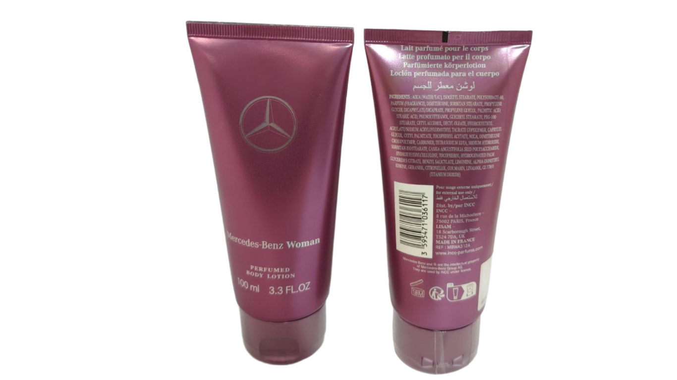 Woman Body Lotion by Mercedes Benz 100 ml | UAE