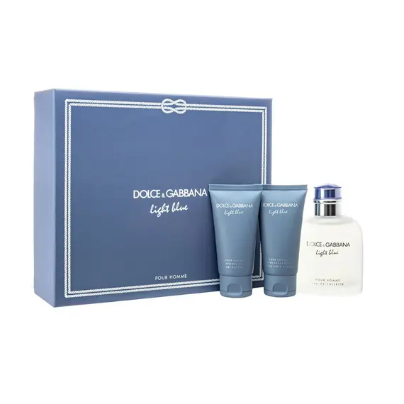لايت بلو + بلسم بعد الحلاقة + جل استحمام من Dolce & Gabba…