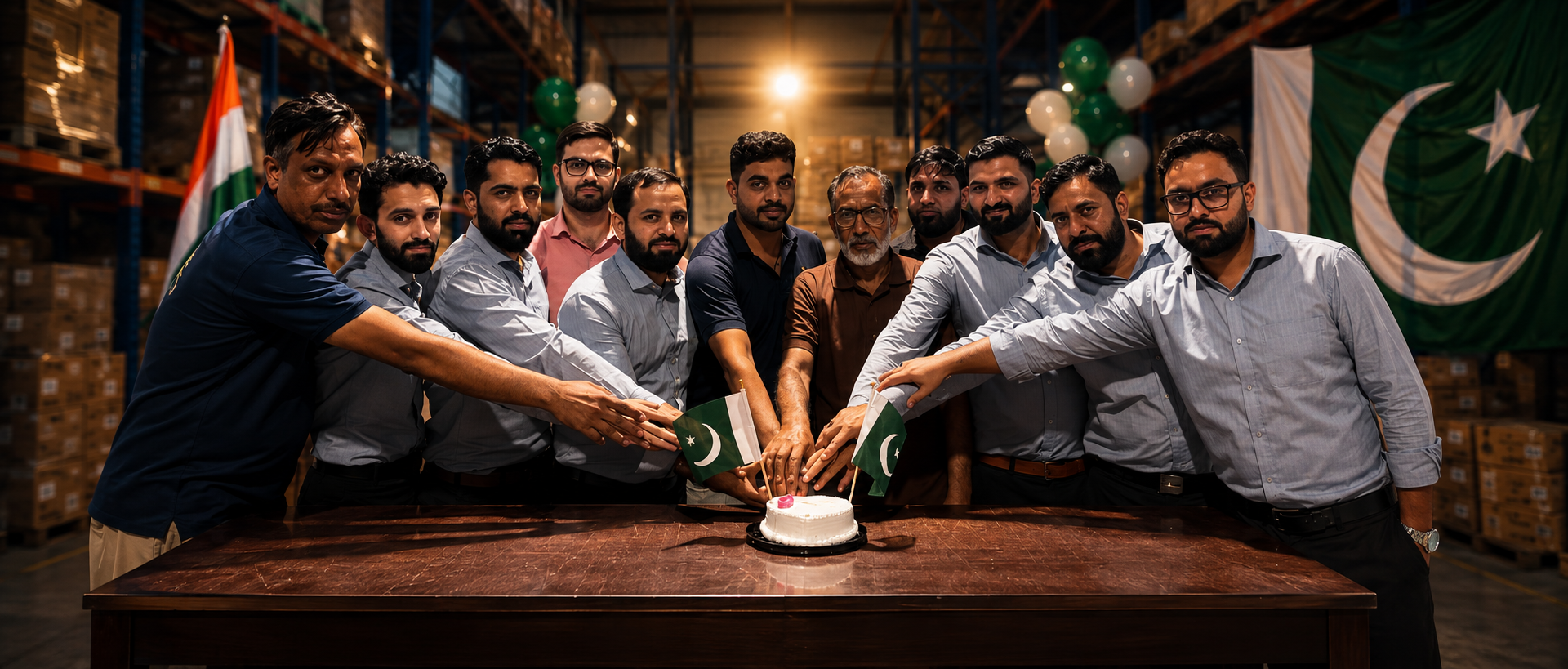 Celebrating 14th August with the Brands Perfume Team