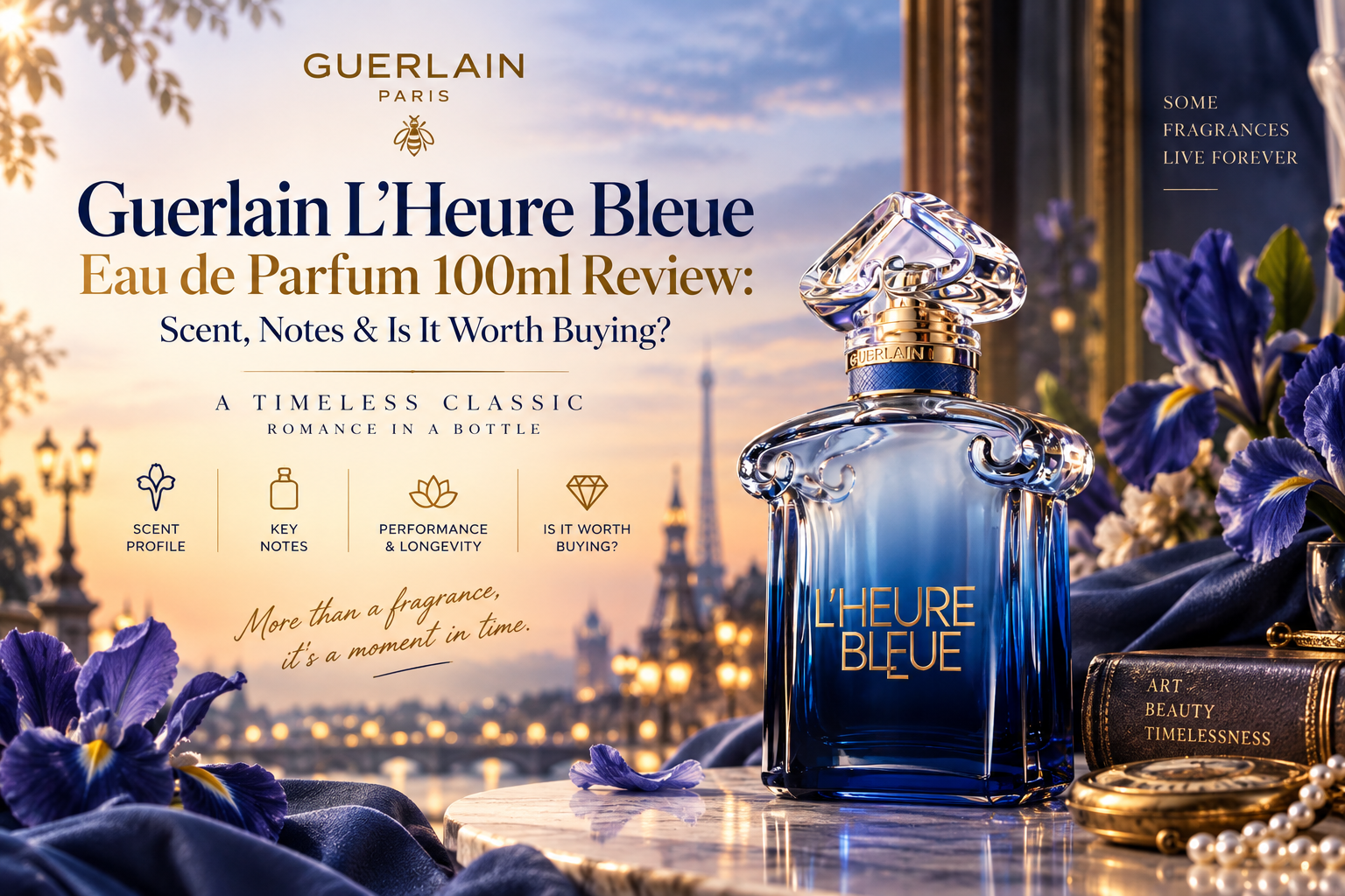 مراجعة Guerlain L’Heure Bleue EDP 100ml | الإمارات