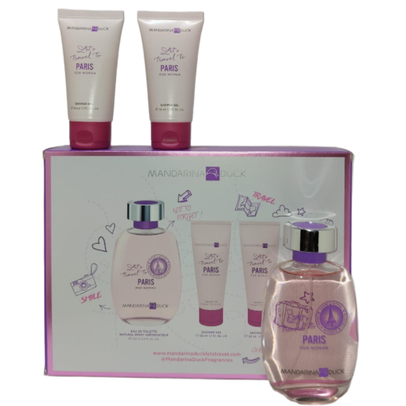 Let'S Travel To Paris + Shower Gel by Mandarina Duck Eau…