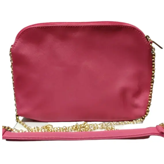 Pink Crossbody Clutch Pouch