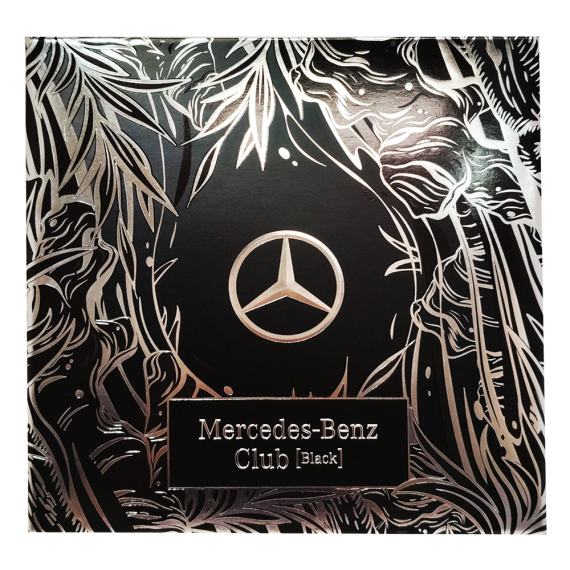 كلوب بلاك + جل استحمام من Mercedes Benz Eau de Toilette 1…