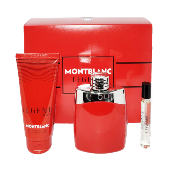 ليجند ريد مين + جل استحمام من Mont Blanc Eau de Parfum 2…