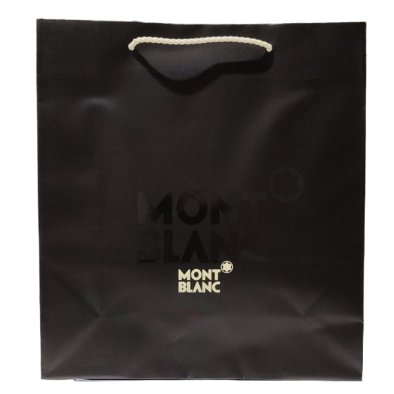 Black & Beige Logo X 11.8W X 34H (1X10?Pcs) Paper Bag