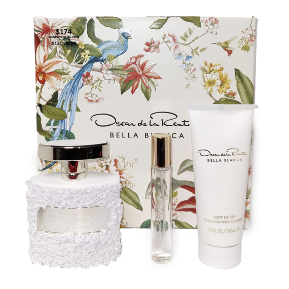 بيلا بلانكا + لوشن للجسم من Oscar De La Renta Eau de Parf…
