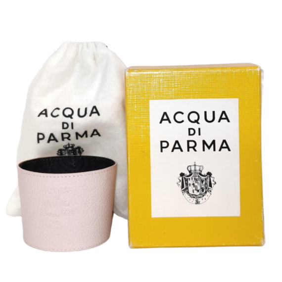 Rosa Nobile Leather Candle Cover Case by Acqua Di Parma…