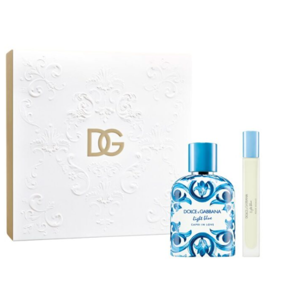 Light Blue Capri In Love + Travel Spray by Dolce & Gabban…